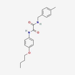 N-(4-butoxyphenyl)-N'-(4-methylbenzyl)ethanediamide