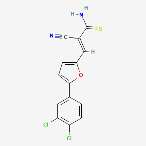 molecular formula C14H8Cl2N2OS B4606689 MFCD05826979 