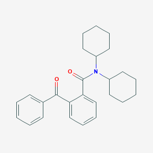 2-benzoyl-N,N-dicyclohexylbenzamide