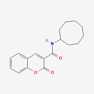 N-cyclooctyl-2-oxo-2H-chromene-3-carboxamide