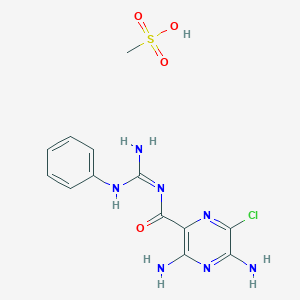 molecular formula C13H16ClN7O4S B046070 苯甲米磺酸盐 CAS No. 1161-94-0