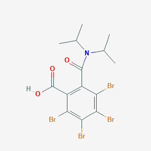 2,3,4,5-tetrabromo-6-[(diisopropylamino)carbonyl]benzoic acid