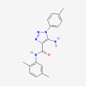 molecular formula C18H19N5O B4607177 MFCD09876101 