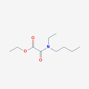 molecular formula C10H19NO3 B4607684 Ethyl 2-[butyl(ethyl)amino]-2-oxoacetate 