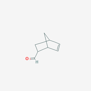 molecular formula C8H10O B046079 5-Norbornene-2-carboxaldehyde CAS No. 5453-80-5