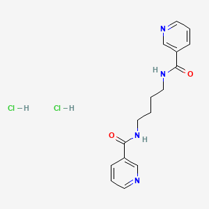 N,N'-1,4-butanediyldinicotinamide dihydrochloride