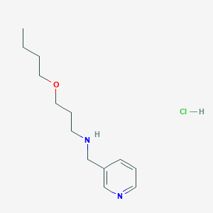 (3-butoxypropyl)(3-pyridinylmethyl)amine hydrochloride