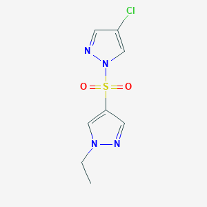 4-CHLORO-1H-PYRAZOL-1-YL (1-ETHYL-1H-PYRAZOL-4-YL) SULFONE