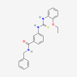 N-benzyl-3-({[(2-ethoxyphenyl)amino]carbonothioyl}amino)benzamide