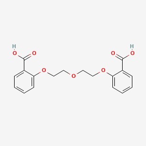 molecular formula C18H18O7 B4608956 2,2'-[oxybis(2,1-ethanediyloxy)]dibenzoic acid 