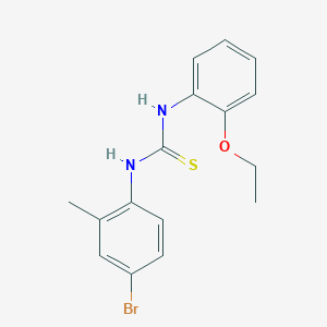 1-(4-Bromo-2-methylphenyl)-3-(2-ethoxyphenyl)thiourea