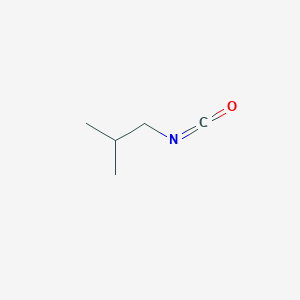 molecular formula C5H9NO B046091 异丁基异氰酸酯 CAS No. 1873-29-6