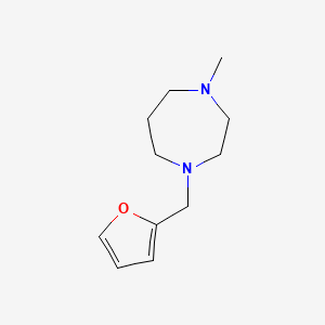 1-(2-furylmethyl)-4-methyl-1,4-diazepane