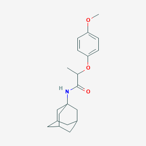 N-1-adamantyl-2-(4-methoxyphenoxy)propanamide