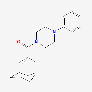 1-(1-adamantylcarbonyl)-4-(2-methylphenyl)piperazine