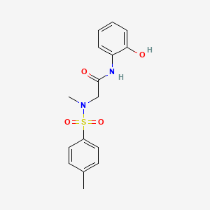 N~1~-(2-hydroxyphenyl)-N~2~-methyl-N~2~-[(4-methylphenyl)sulfonyl]glycinamide