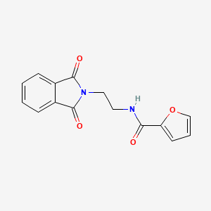 N-[2-(1,3-dioxo-1,3-dihydro-2H-isoindol-2-yl)ethyl]furan-2-carboxamide