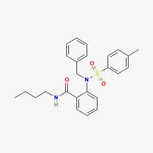 2-{benzyl[(4-methylphenyl)sulfonyl]amino}-N-butylbenzamide