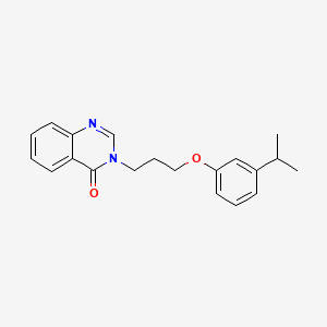 3-[3-(3-isopropylphenoxy)propyl]-4(3H)-quinazolinone