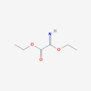 molecular formula C6H11NO3 B046105 Ethyl 2-ethoxy-2-iminoacetate CAS No. 816-27-3