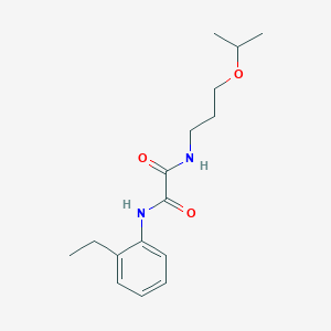 N-(2-ethylphenyl)-N'-(3-isopropoxypropyl)ethanediamide