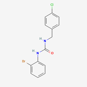 N-(2-bromophenyl)-N'-(4-chlorobenzyl)urea