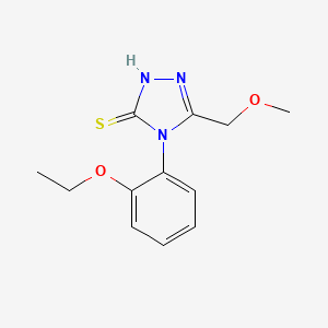 4-(2-ethoxyphenyl)-5-(methoxymethyl)-4H-1,2,4-triazole-3-thiol