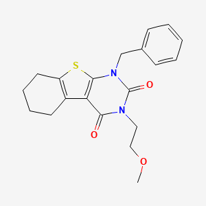 1-Benzyl-3-(2-methoxyethyl)-5,6,7,8-tetrahydro-[1]benzothiolo[2,3-d]pyrimidine-2,4-dione