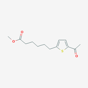 Methyl 6-(5-acetylthiophen-2-yl)hexanoate