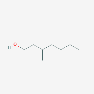 molecular formula C9H20O B046121 3,4-Dimethylheptan-1-ol CAS No. 85712-04-5