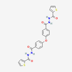 N',N''-[oxybis(4,1-phenylenecarbonyl)]di(2-thiophenecarbohydrazide)