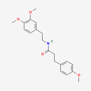 N-[2-(3,4-dimethoxyphenyl)ethyl]-3-(4-methoxyphenyl)propanamide