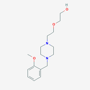 2-{2-[4-(2-methoxybenzyl)-1-piperazinyl]ethoxy}ethanol