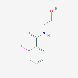 molecular formula C9H10INO2 B4612774 N-(2-hydroxyethyl)-2-iodobenzamide 