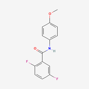 2,5-difluoro-N-(4-methoxyphenyl)benzamide