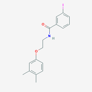 N-[2-(3,4-dimethylphenoxy)ethyl]-3-iodobenzamide