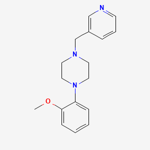 1-(2-Methoxyphenyl)-4-[(pyridin-3-yl)methyl]piperazine