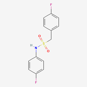 N,1-bis(4-fluorophenyl)methanesulfonamide