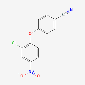 4-(2-chloro-4-nitrophenoxy)benzonitrile