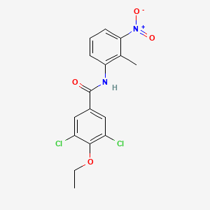 3,5-dichloro-4-ethoxy-N-(2-methyl-3-nitrophenyl)benzamide