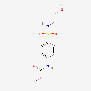 methyl (4-{[(2-hydroxyethyl)amino]sulfonyl}phenyl)carbamate