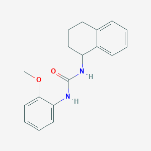 N-(2-methoxyphenyl)-N'-(1,2,3,4-tetrahydro-1-naphthalenyl)urea