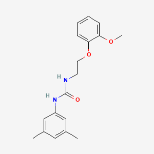 N-(3,5-dimethylphenyl)-N'-[2-(2-methoxyphenoxy)ethyl]urea