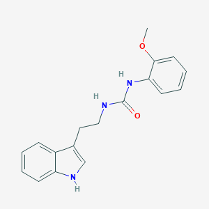 molecular formula C18H19N3O2 B461373 1-[2-(1H-indol-3-yl)ethyl]-3-(2-methoxyphenyl)urea CAS No. 370585-41-4