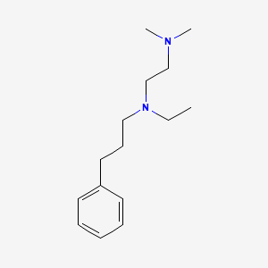 molecular formula C15H26N2 B4614142 N-乙基-N',N'-二甲基-N-(3-苯基丙基)-1,2-乙二胺 