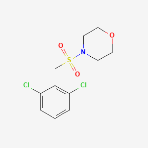 molecular formula C11H13Cl2NO3S B4614402 4-[(2,6-dichlorobenzyl)sulfonyl]morpholine 