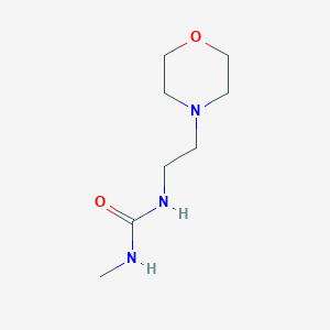 N-methyl-N'-[2-(4-morpholinyl)ethyl]urea