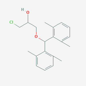 molecular formula C20H25ClO2 B461493 1-[Bis(2,6-dimethylphenyl)methoxy]-3-chloro-2-propanol 