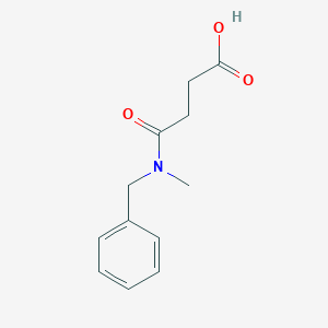 molecular formula C12H15NO3 B461500 4-[Benzyl(methyl)amino]-4-oxobutanoic acid CAS No. 69049-90-7