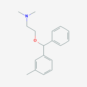 molecular formula C18H23NO B461512 O-Demethyl-m-methyl orphenadrine CAS No. 21945-86-8